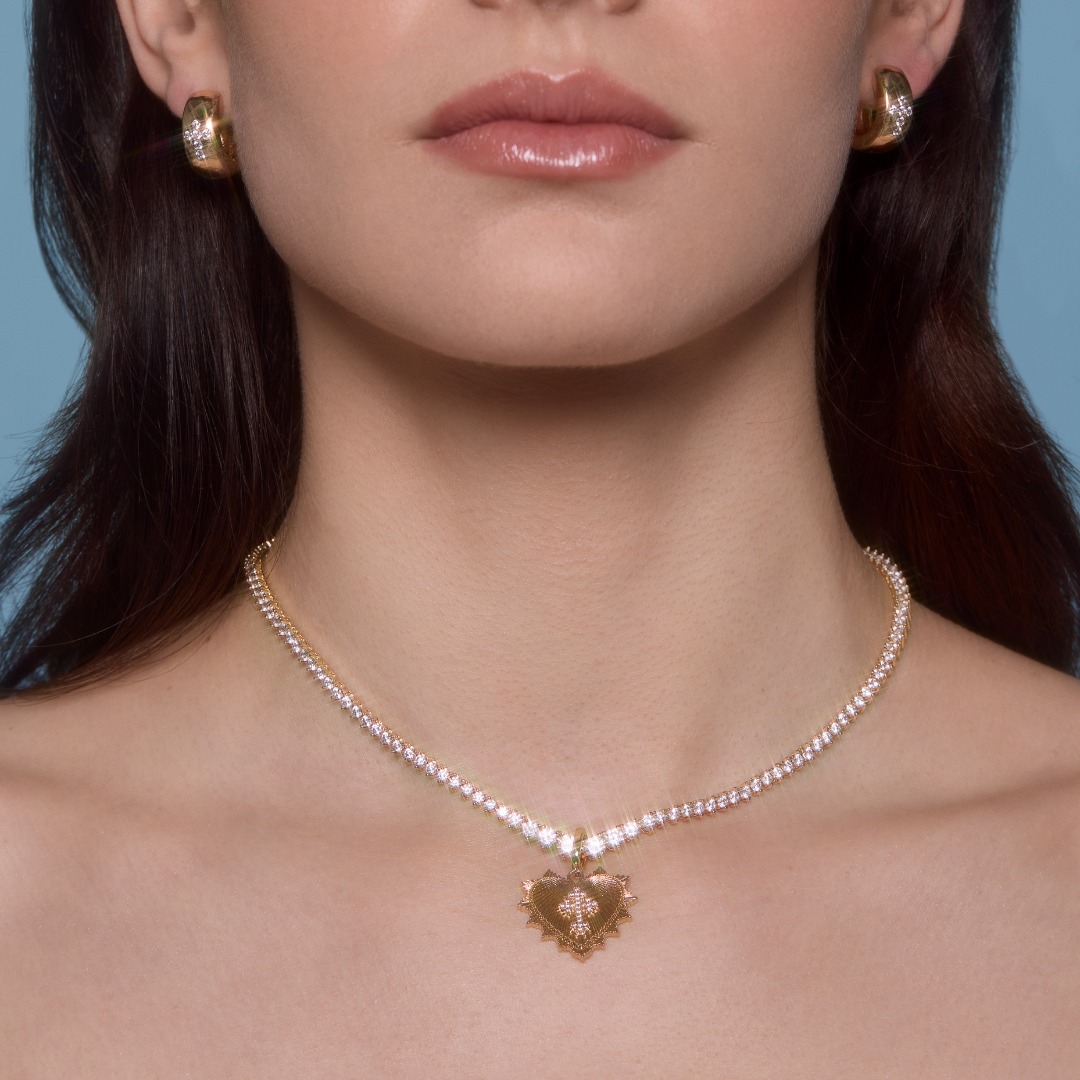 Esther Tennis Necklace