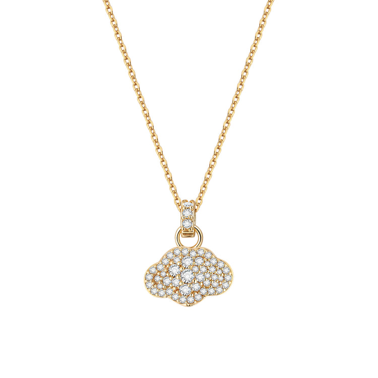 Cloud Charm Necklace