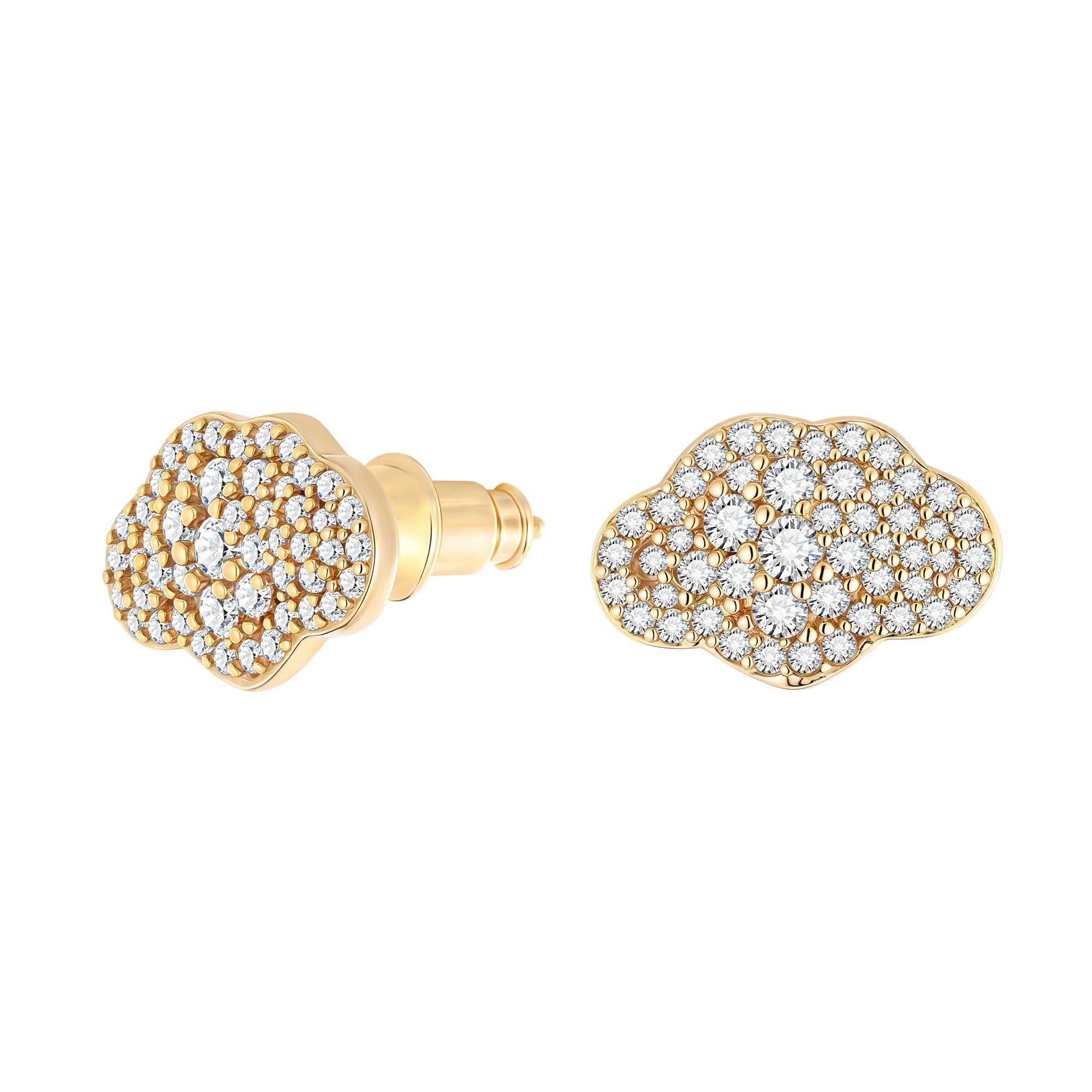 Cloud Stud Earrings