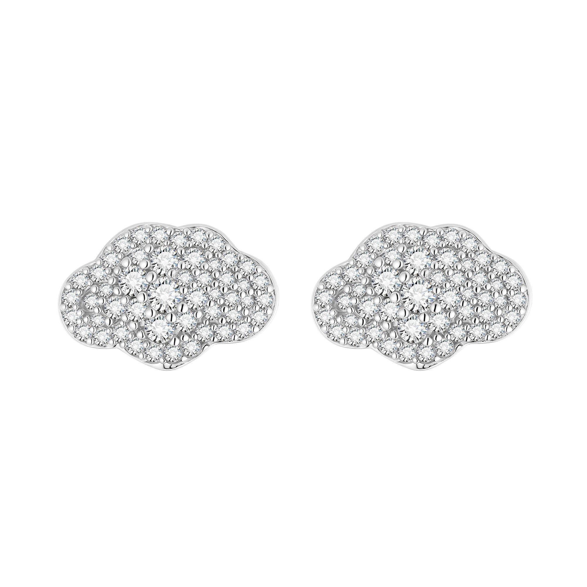 Cloud Stud Earrings
