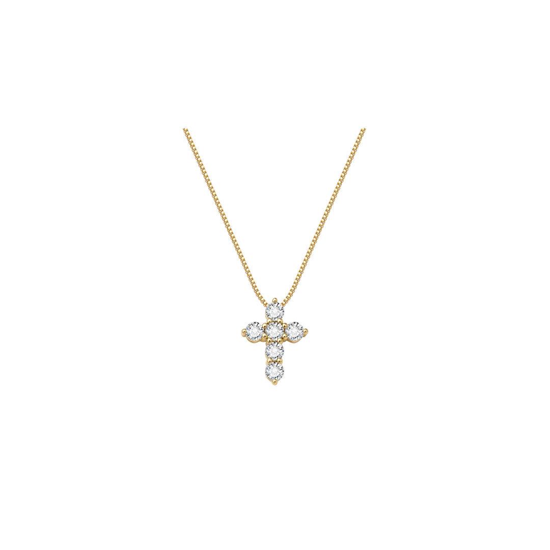 Mini Chloe Cross Necklace