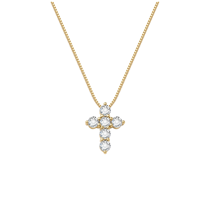 Mini Chloe Cross Necklace